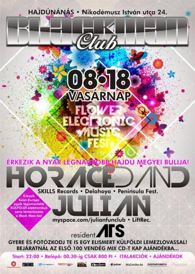 18.08. - Horace Dan D. @ Blackman Club - Hajdunanas (HU)
