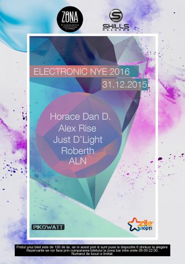 31.12.2015 Electronic NYE 2016 @ Zona Cluj-Napoca